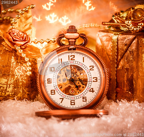 Image of Christmas pocket watch