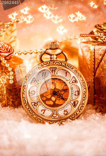 Image of Christmas pocket watch