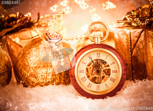 Image of Christmas pocket watch