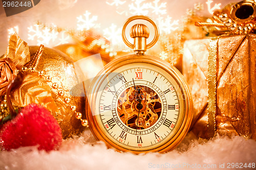 Image of Christmas pocket watch