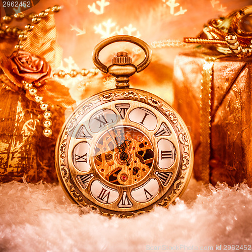 Image of Christmas pocket watch