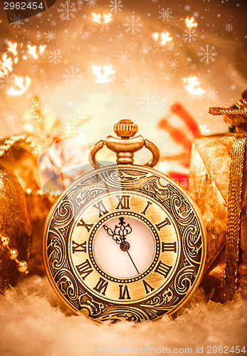 Image of Christmas pocket watch