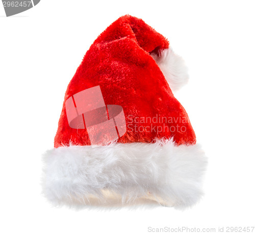 Image of Santa claus red hat.