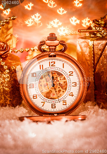 Image of Christmas pocket watch