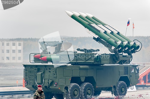 Image of Bouck M2 surface-to-air missile systems