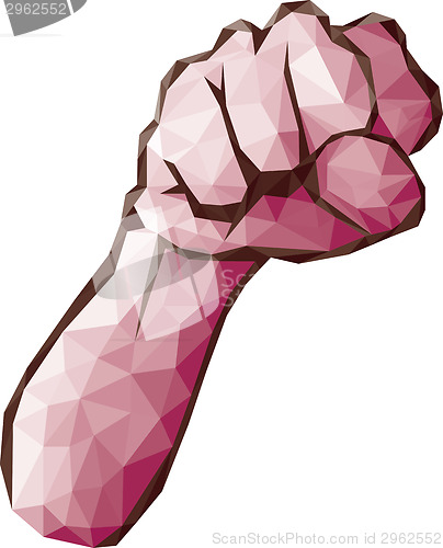 Image of Angry fist, elbow