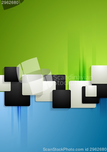 Image of Colorful corporate tech background