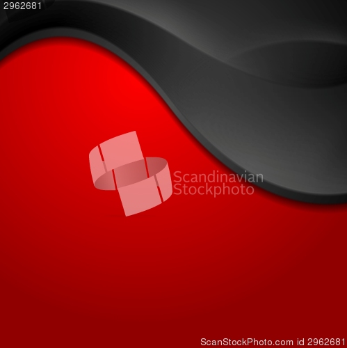 Image of Bright abstract wavy background