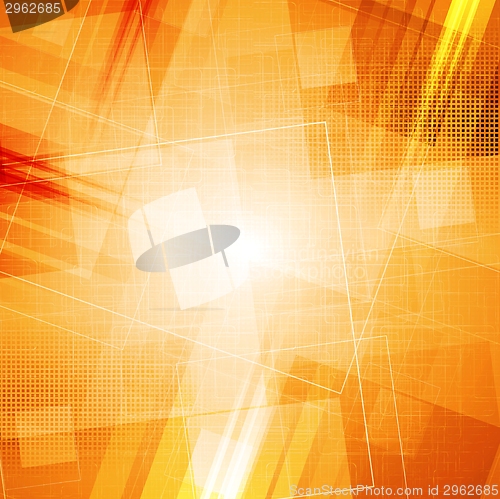 Image of Bright grunge tech background