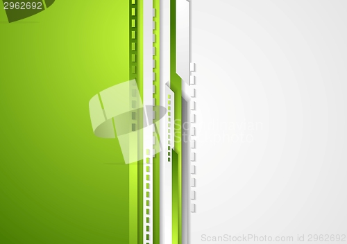 Image of Abstract bright technology striped background