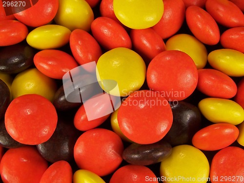 Image of Full Frame Candy Pieces
