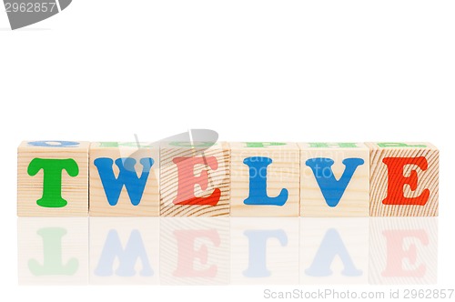 Image of Cubes with letters