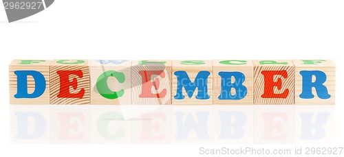 Image of Cubes with letters