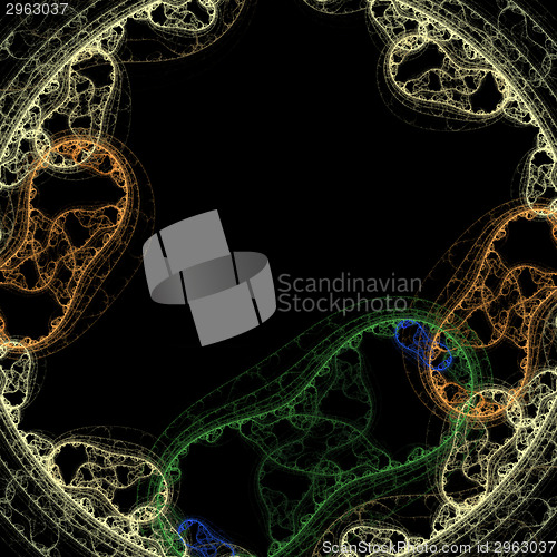 Image of Symmetrical growth of bacteria