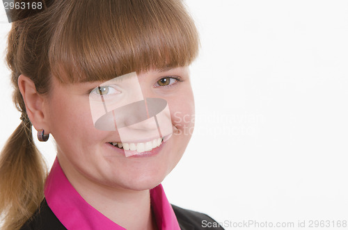 Image of Portrait of the girl close up