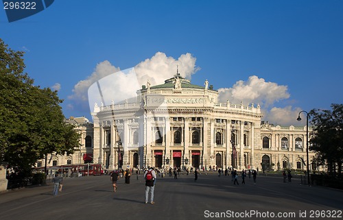 Image of View of the "Burgtheater"