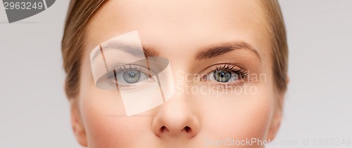 Image of face of beautiful woman