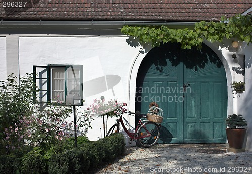 Image of Close-up of a farm house