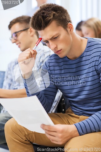 Image of group of students in classroom