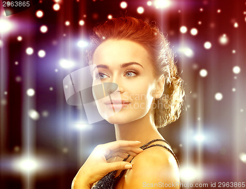 Image of woman in evening dress