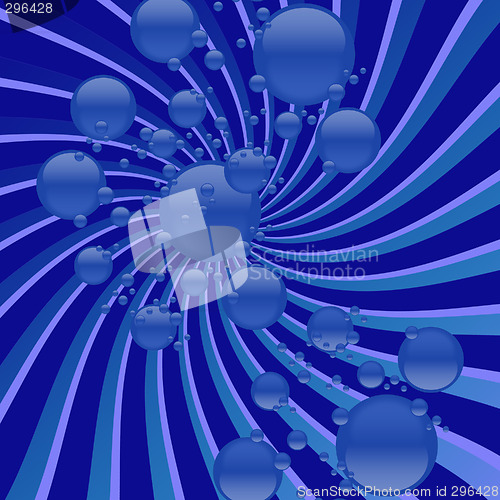 Image of Blue Bubble Vortex