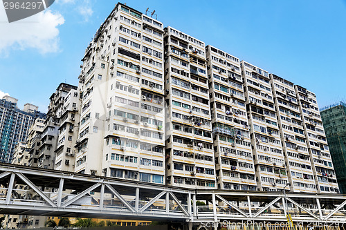 Image of Old apartments in Hong Kong