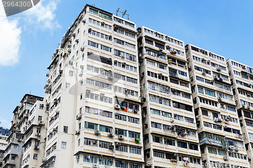 Image of Old apartments in Hong Kong