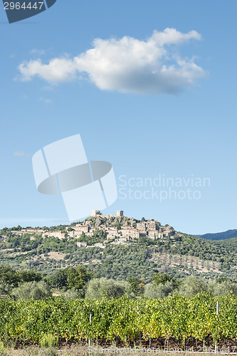Image of View to Montemassi Tuscany