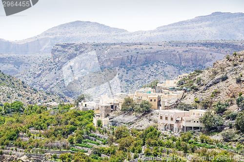 Image of Oman village on Saiq Plateau