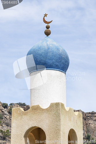 Image of Closeup mosque Saiq Plateau