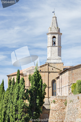 Image of cathedral of pienza