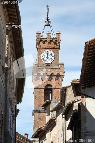 Image of Tower city hall Pienza