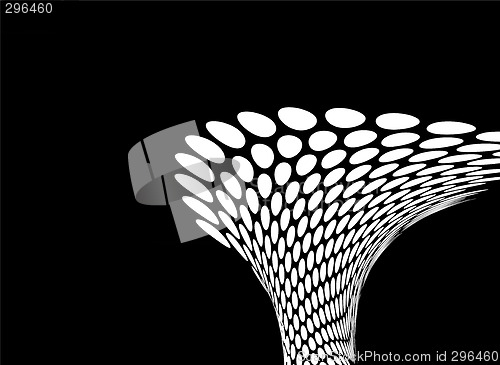 Image of reverse halftone funnel