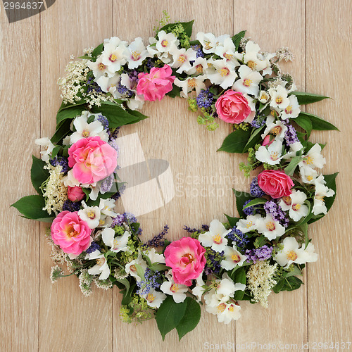 Image of Summer Flower Wreath