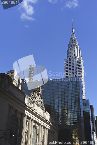 Image of Chrysler Building and Grand Central Station