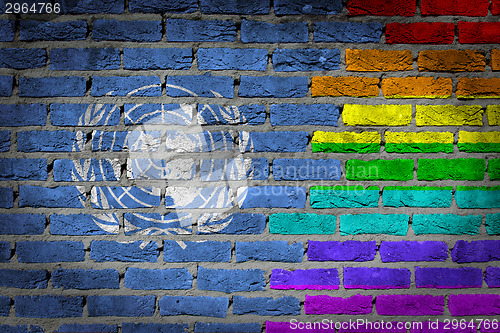 Image of Dark brick wall - LGBT rights - United Nations