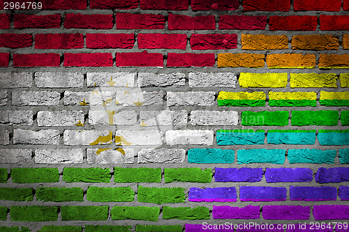 Image of Dark brick wall - LGBT rights - Tajikistan
