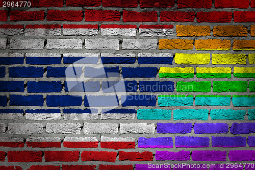 Image of Dark brick wall - LGBT rights - Thailand