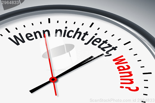 Image of Uhr mit Text