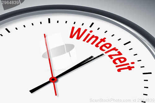 Image of Uhr mit Text