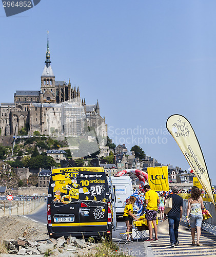 Image of Tour de France Mobile Promotional Boutique