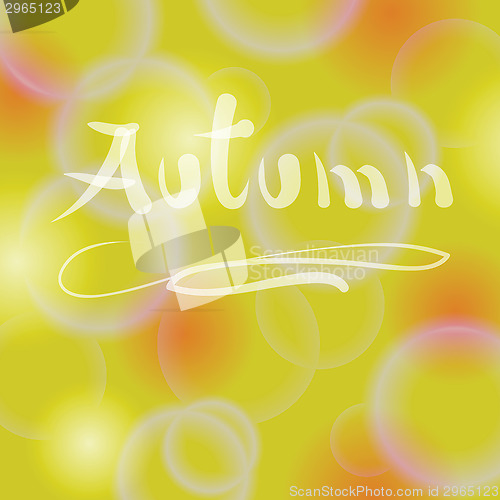 Image of autumn background