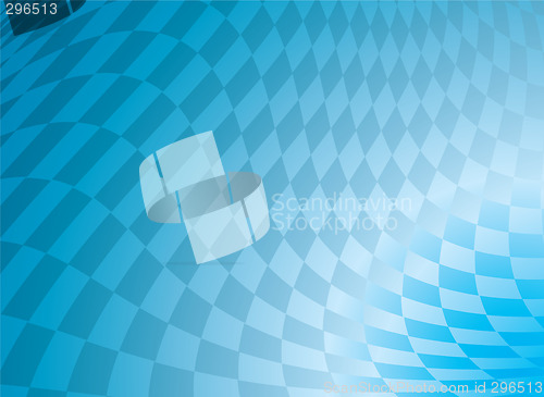 Image of checkered blue