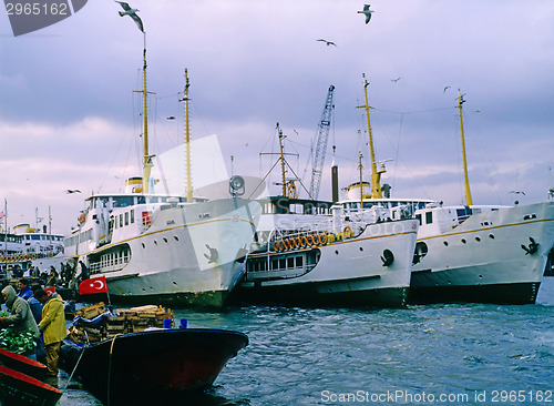 Image of Harbor in Istanbul 