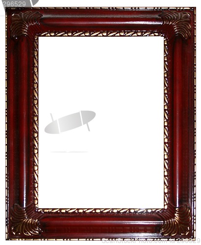 Image of Cherry and Gold Frame