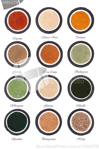 Image of Health Food Powder Selection