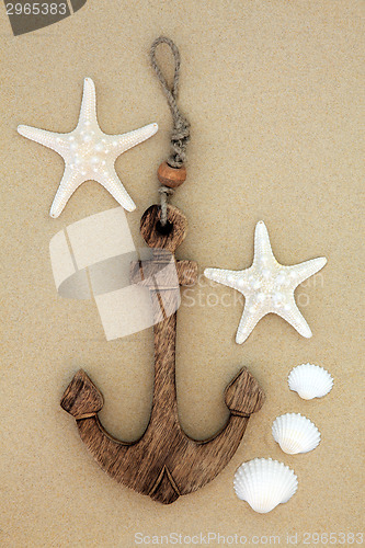Image of Wooden Anchor  