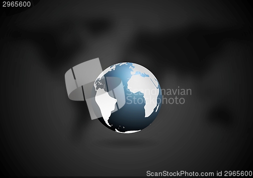 Image of Dark tech background