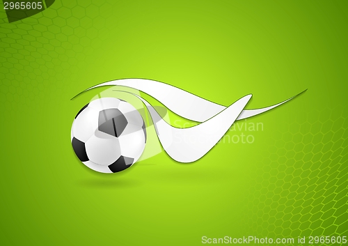 Image of Bright soccer logo design