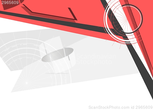 Image of Abstract modern flat design